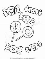 THE CUTEST Candy Coloring Pages  Cassie Smallwood sketch template