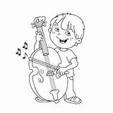 Trombone Coloring Pages sketch template