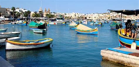 The Colourful Maltese Boats