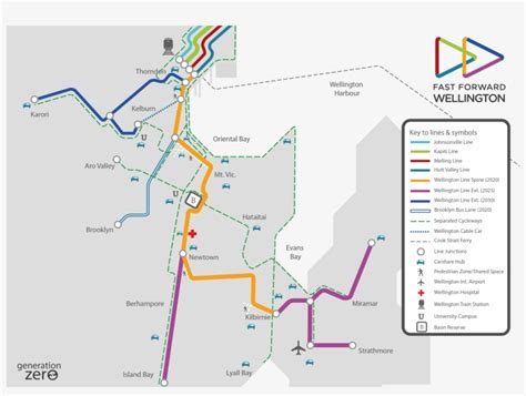 Wellington Airport Bus Route Map