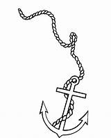 Anchor Coloring Page At GetColoringscom  Free Printable Colorings sketch template