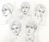 Jimin Coloring Page Coloring Pages sketch template