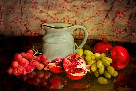 still life fine art still life painting fruit 4k HD Wallpaper