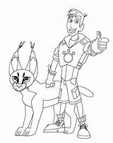 16  Wild Kratts Coloring Pages Color Info sketch template