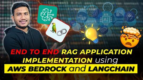 End To End RAG Application Implementation Using AWS Bedrock And Lang ...