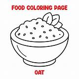Premium Vector  Of OAT Illustration coloring Page For Kids sketch template