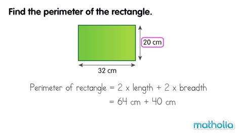 Perimeter of a Rectangle - YouTube