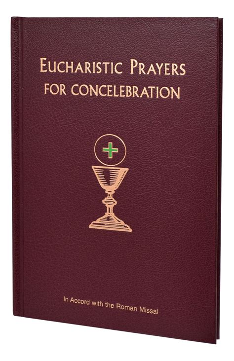 Catholic Book - Eucharistic Prayers for Concelebration