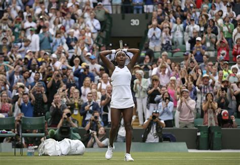 15-year-old Coco Gauff upsets Venus Williams at Wimbledon - pennlive.com