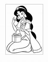 Coloring Page Jasmine sketch template