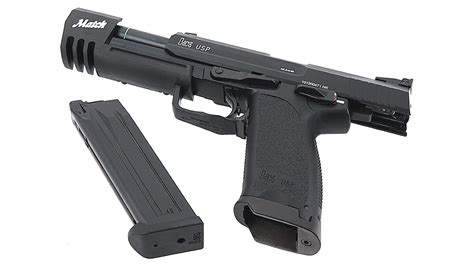 Umarex H&K USP .45 MATCH GBB Pistol (Black) Model: UMAREX-GBB-USPMAH-BK ...