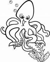 57 Octopus Coloring Pages  ColoringPagesOnlycom sketch template