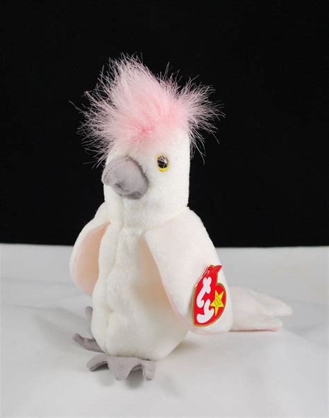 Retired Ty KuKu Cockatoo Bird Beanie Baby 4192 | Baby beanie, Beanie ...