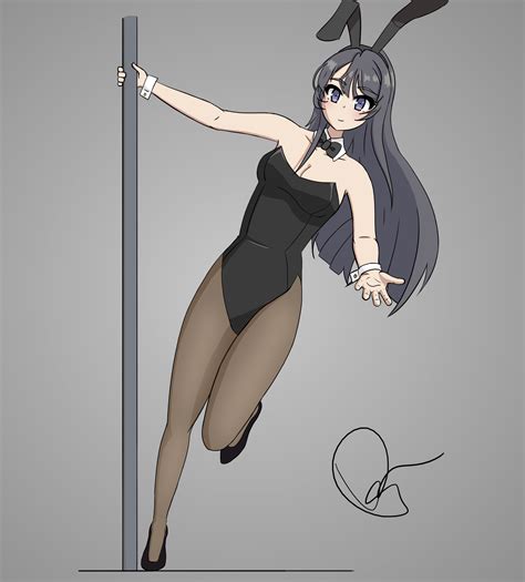 [OC Fanart] Mai Sakurajima - Bunny Girl Senpai : r/anime