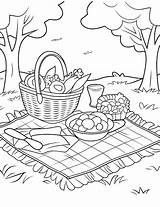 Park Picnic Coloring Images  Free Download On Freepik sketch template