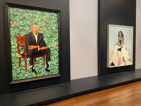 Four Years Late, New Official Obama Portraits Are Unveiled