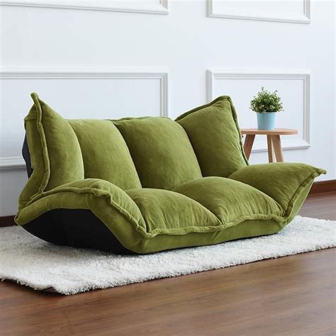 Modern Floor Reclining Japanese Futon Sofa Bed | 1000 | Modern sofa bed, Futon sofa bed ...