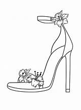 55 Shoe Coloring Pages  Coloringpagesonlycom sketch template