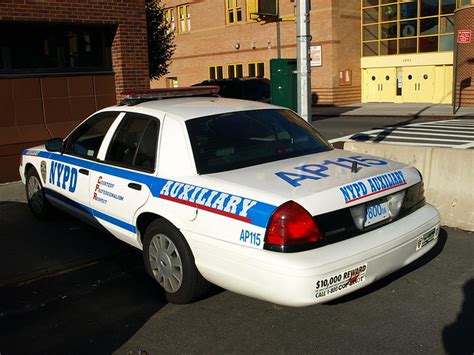 P115s NYPD Precinct 115 Auxiliary Police Car, Jackson Heights, Queens, New York City - a photo ...