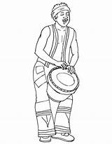 Culture Coloring Pages sketch template