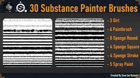 ArtStation - Substance Painter Brushes Vol.2 | Brushes