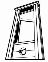 Guillotine Coloring Pages sketch template