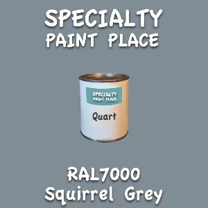 RAL 7000 Squirrel Grey Quart Can