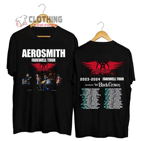 Aerosmith Farewell Tour 2023 Peace Out Tour Dates Merch, Aerosmith ...