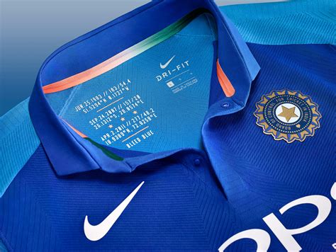 New jersey for Indian cricket team - Inside Recent