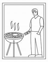 Barbecue Coloring Colouring Pages 16 Barbeque bbq Designs Fun  Etsy sketch template