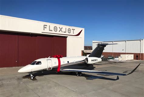 First Embraer Praetor 500 business jet delivered to Flexjet: the Praetor fleet launch customer ...