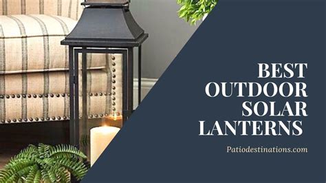 10 Best Outdoor Solar Lanterns for 2023 | PatioDestinations