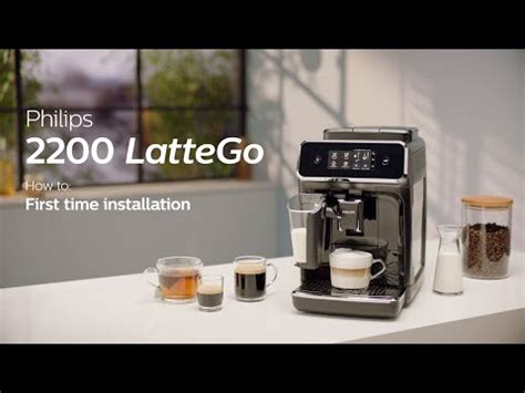 Philips Series 2200 LatteGo EP2231/40 Automatic Coffee Machine - How to Install and Use ...