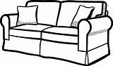 Armchair Coloring Sheet sketch template