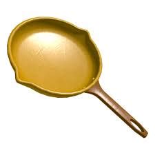 Golden Frying Pan | TheFryPans