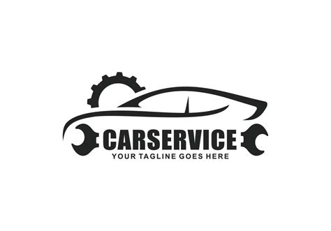 Car service logo design vector illustration. Car repair logo 13384811 ...