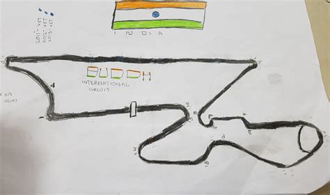 Champ made this BUDDH circuit map (India) #Champ #buddhcircuit | Rectangle glass, Champs, Rectangle