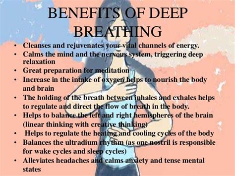 Deep breathing exercises ppt