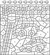 Car Race Color By Number coloring Page  Download Print Or sketch template