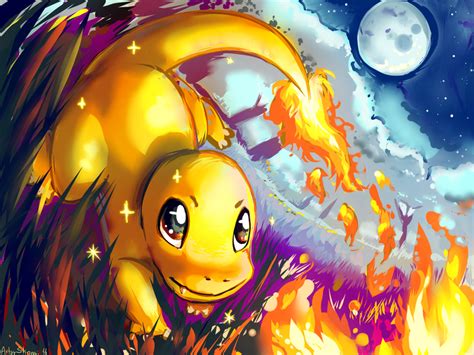 Shiny Charmander [+SPEEDPAINT VIDEO] by ArtsyShionai on DeviantArt