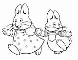 4 Cute Max And Ruby Coloring Pages For Children  Coloring sketch template