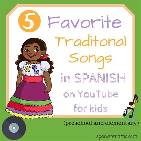 Spanish Lullabies: 20 Popular Songs with Lyrics | Spanish lessons for kids, Spanish kids ...