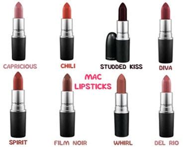 My Favorite MAC Lipstick Colors For Fall