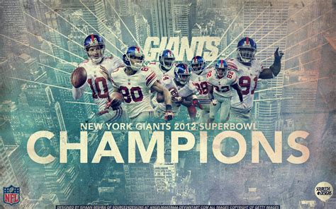 New York Giants 2012 Superbowl Champions Wallpaper by IshaanMishra on DeviantArt