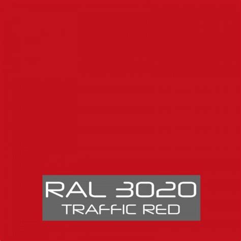 RAL 3020 Traffic Red Powder Coating Paint 1 LB – The Powder Coat Store