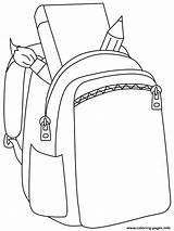 Backpack School Coloring Pages Printable sketch template