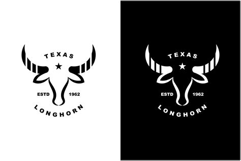 Longhorn Logo Image Graphic by Acillia eggi saputri · Creative Fabrica