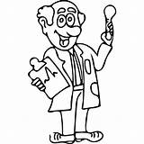 Doctor Coloring Page sketch template