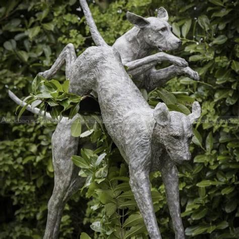 Dog Garden Sculptures for Sale