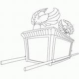 Free Ark Of The Covenant Coloring Pages sketch template